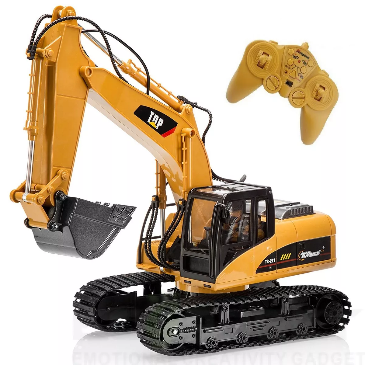 Remote control excavator toy, Remote Control RC Alloy Excavator RTR Mechanical Car