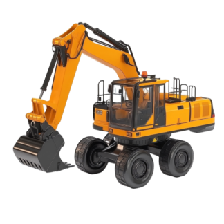 Remote control excavator